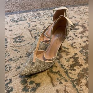 Pearl/Bling Heels